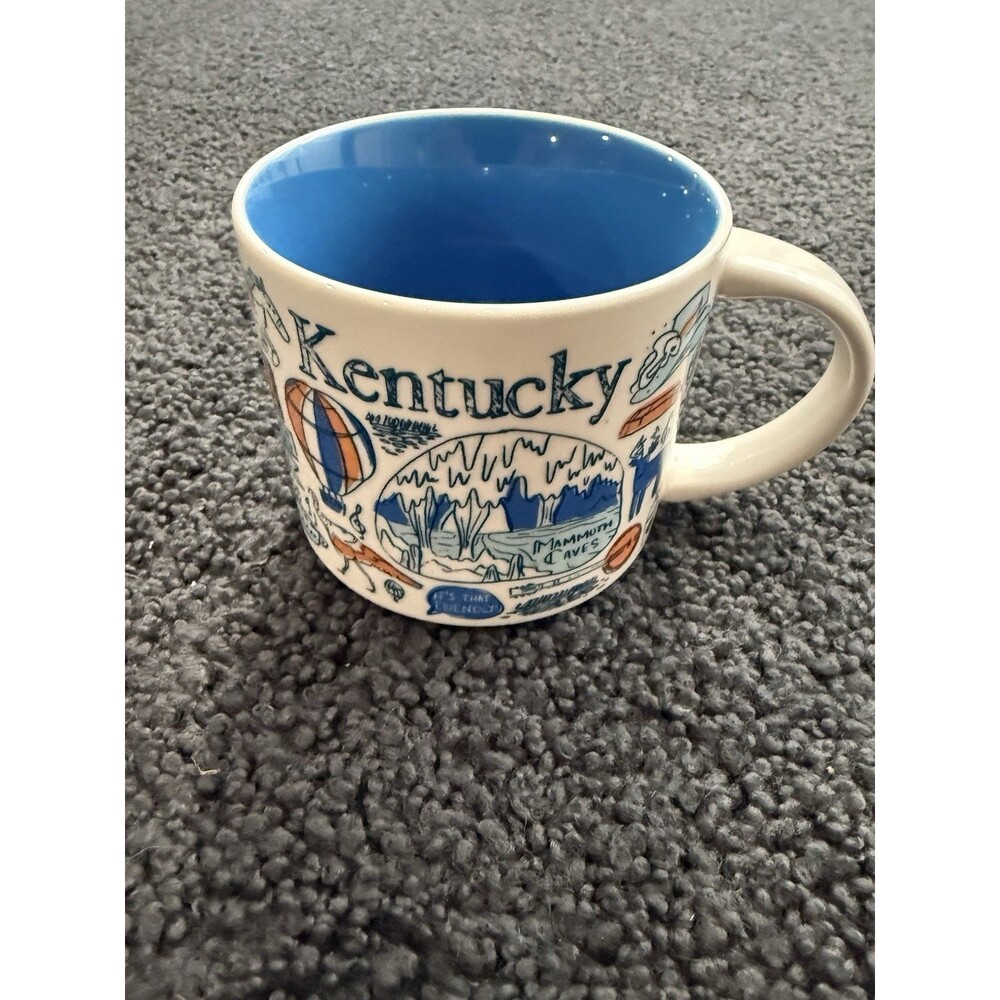 Starbucks Kentucky Been There Series Mug 14oz 2018 Across The Globe Retired